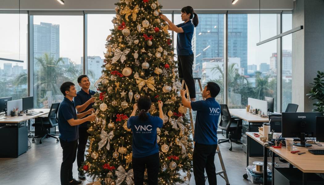  Báo Giá Trang Trí Cây Thông Noel Tại Quận 4. Ảnh 4